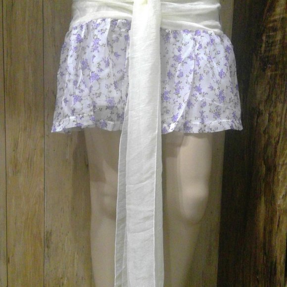 Paradis Miss Girls Floral-Print Mini Skirt - Picture 2 of 9